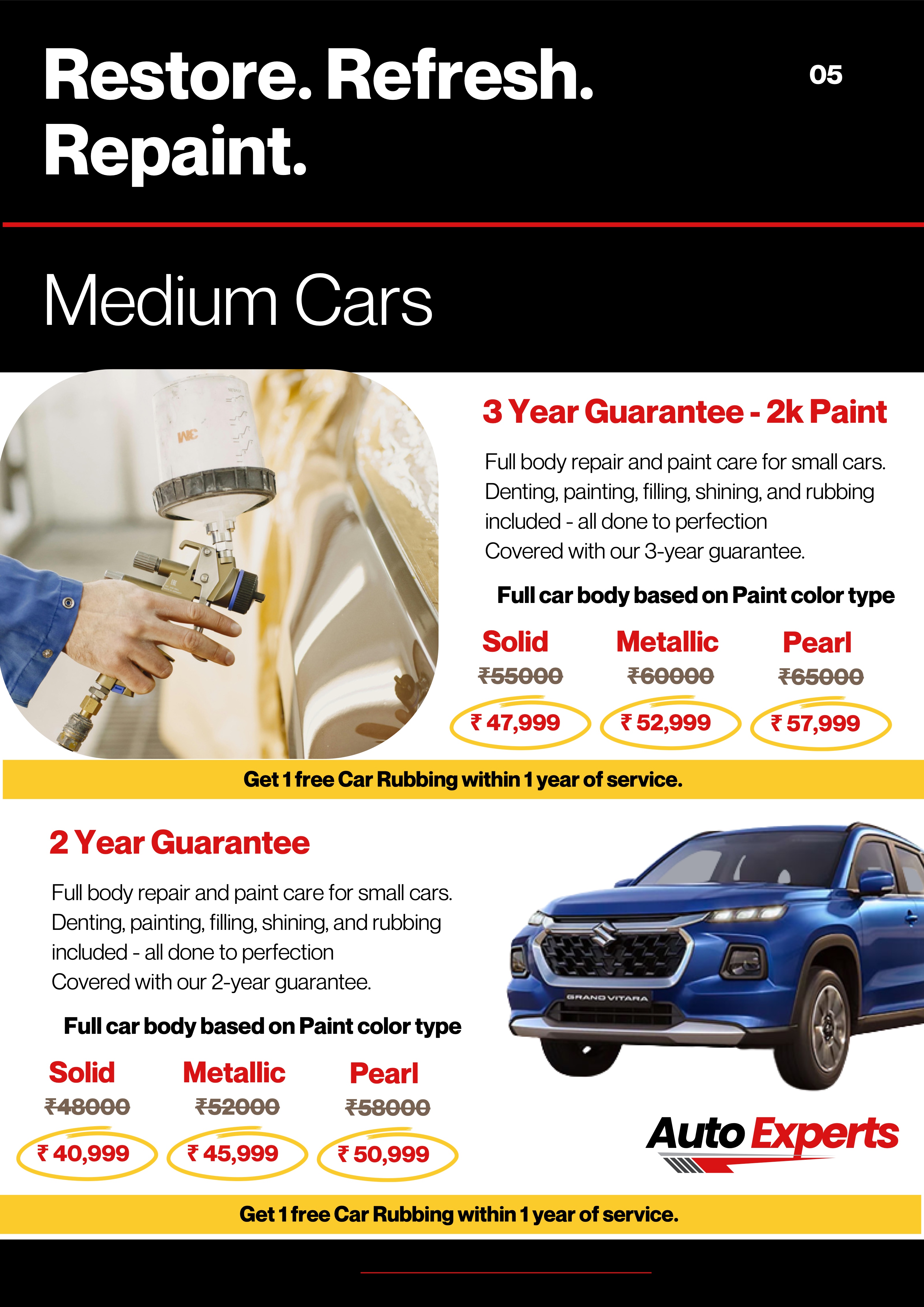 Full Repaint Packages page 2