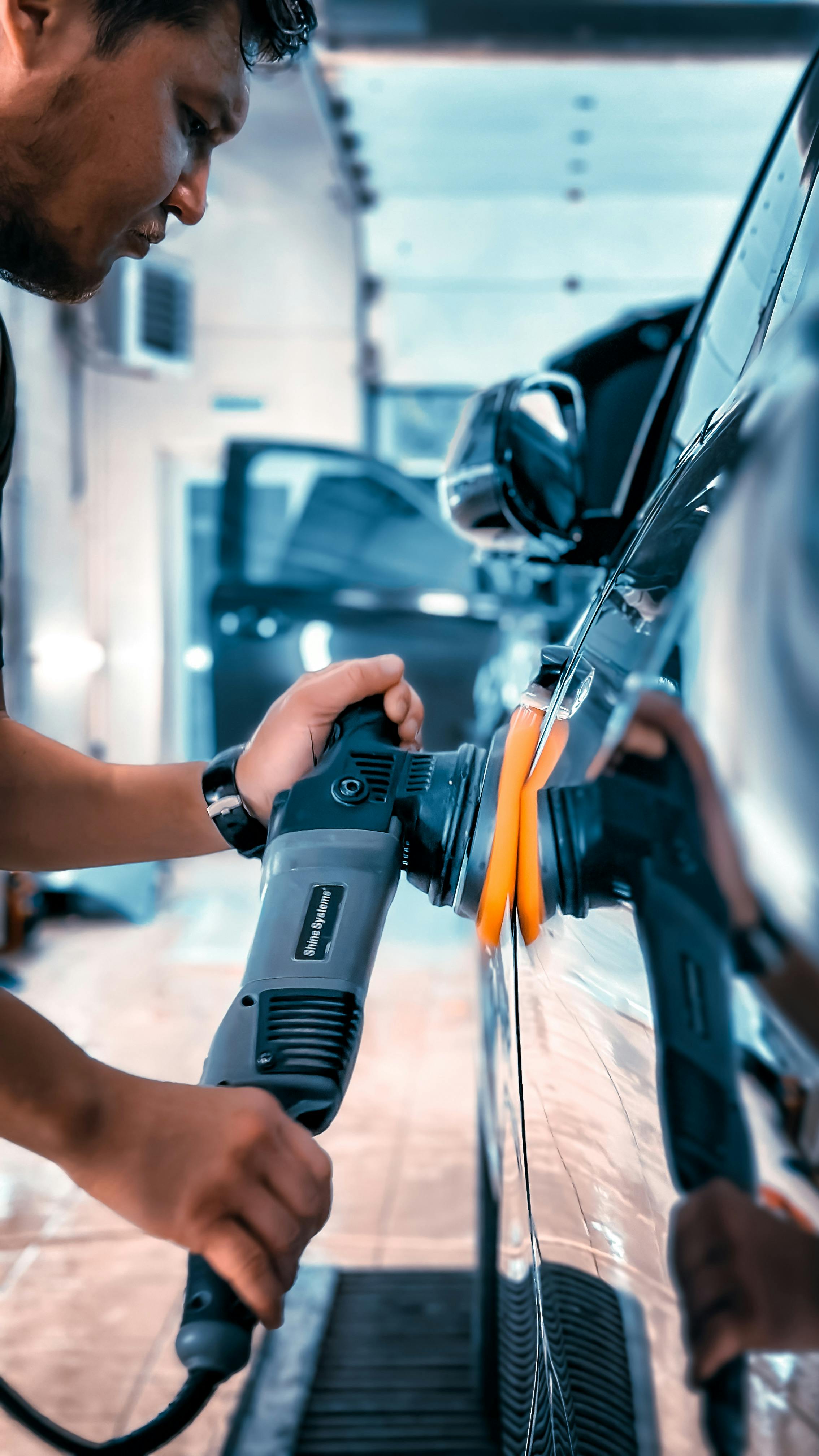 Bodyshop polishing and surface work at Auto Experts